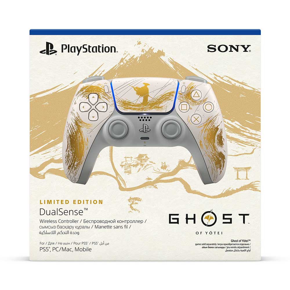 PS5 DualSense Ghost Of Yotei-GOLD