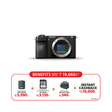 Load image into Gallery viewer, Sony Alpha ILCE-6700 APS-C Interchangeable-Lens Mirrorless Camera (Body Only) | Made for Creators | 26.0 MP | Artificial Intelligence based Autofocus | 4K 60p Recording - Black