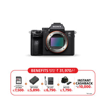 Load image into Gallery viewer, Sony Alpha 7 III with 35 mm Full-Frame Image Sensor (ILCE-7M3) | 24.2 MP Mirrorless Camera, 10FPS, 4K/30p