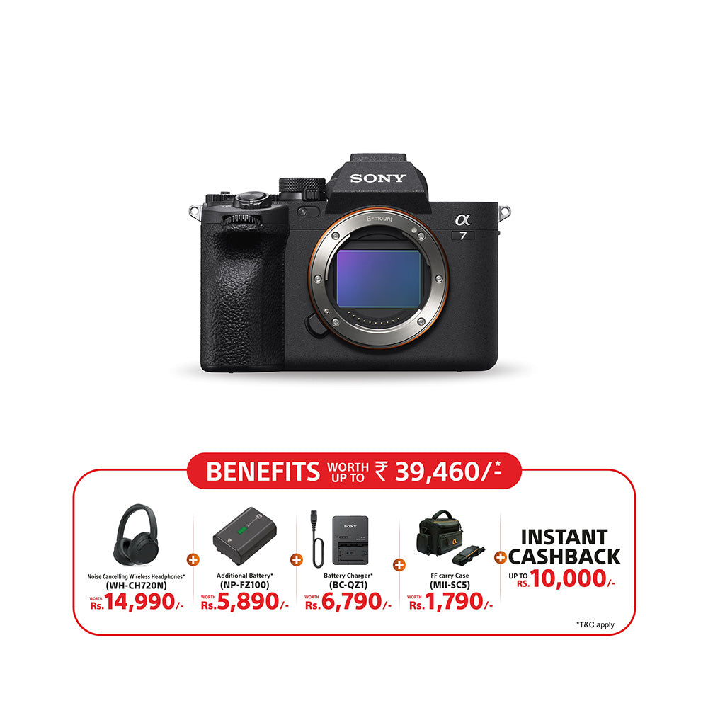 Sony Alpha 7IV Full-Frame Hybrid Camera (ILCE-7M4K) | 33 MP  Mirrorless Camera, 10 FPS, 4K/60p, with 28 -70 mm Zoom Lens