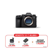 Load image into Gallery viewer, Sony Alpha 9III Full-Frame Interchangeable-Lens Mirrorless Camera (Body Only) | Global Shutter System | 24.6 MP | 120fps with AF/AE Tracking | 4K 120p without cropping - Black