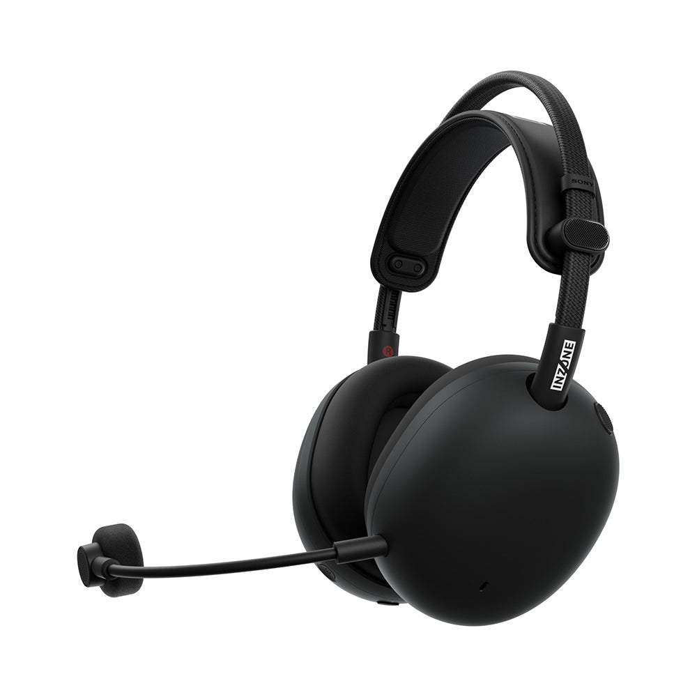 Sony INZONE H9 II Wireless Noise Canceling Gaming Headset, WH-1000XM6 Drivers, Lightweight, Detachable Cardoid AI Mic, 2.4GHz and Bluetooth, Soft Case, for PC, PS5, Switch, and Mobile, White