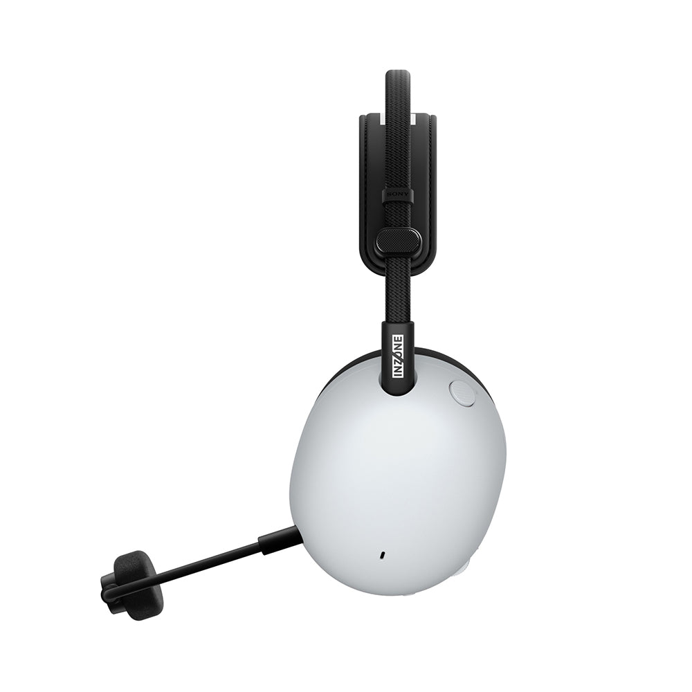 Sony INZONE H9 II Wireless Noise Canceling Gaming Headset, WH-1000XM6 Drivers, Lightweight, Detachable Cardoid AI Mic, 2.4GHz and Bluetooth, Soft Case, for PC, PS5, Switch, and Mobile, White