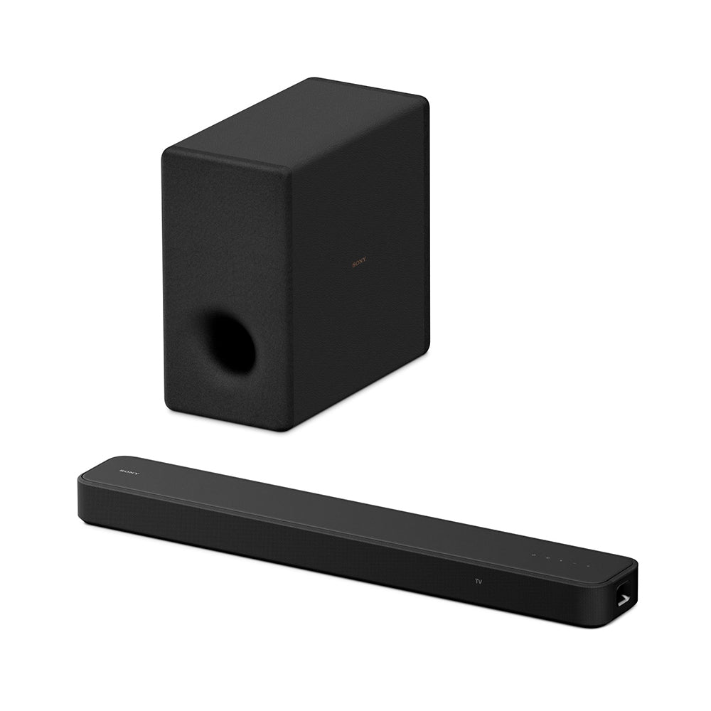 Sony HT-S2000 3.1ch Dolby Atmos Compact Soundbar Home Theatre System with Built in dual Subwoofer and SA-SW3 for powerfull deep bass ( Dolby Atmos/DTSX, Bluetooth Connectivity, HDMI,Optical,HEC App)