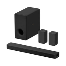 Load image into Gallery viewer, Sony HT-S2000 5.1ch Dolby Atmos Compact Soundbar Home Theatre System with  SA-SW3 wireless Subwoofer and SA-RS3S rear speaker( Dolby Atmos/DTSX, Bluetooth Connectivity, HDMI, Optical, HEC App Control)
