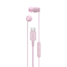 Load image into Gallery viewer, Sony IER-EX15C Wired in Ear Type C Headphones, In-Line remote for Volume &amp; Mute Function with Mic, Tangle Free Serration Wire, Compatible with USB-C Devices, High Sound Quality