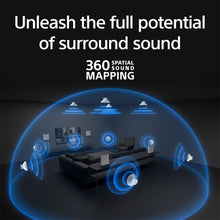 Load image into Gallery viewer, Sony Bravia Theatre Quad(HT-A9M2) Premium Home Theatre System with 360SSM,Multi Dimensional  Sound with Wireless Subwoofer SW7 (IMAX,Dolby Atmos/DTSx,360RA,Voice Zoom3,Alexa &amp; Google,8K/4K HDR),Grey