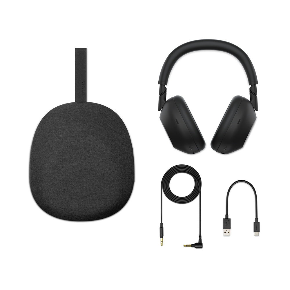 Sony WH-1000XM6 The Best Wireless Noise Canceling Headphones, HD NC Processor QN3, 12 Microphones, Adaptive NC Optimizer, Mastered by Engineers, Studio-Quality