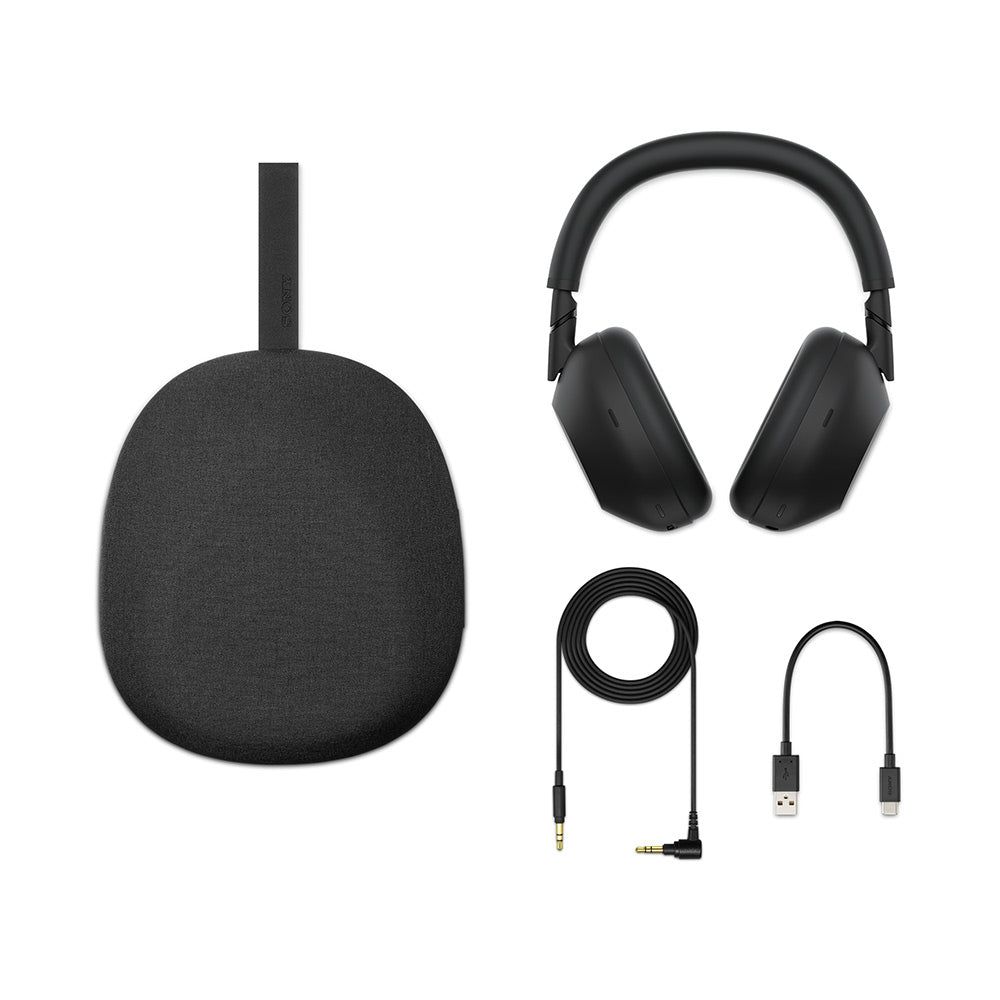 Sony WH-1000XM6 The Best Wireless Noise Canceling Headphones, HD NC Processor QN3, 12 Microphones, Adaptive NC Optimizer, Mastered by Engineers, Studio-Quality