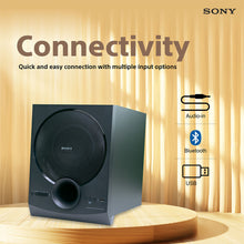 Load image into Gallery viewer, Sony New SA-D40M2 4.1ch Home Theatre Speaker with 100w Power Output and Powerful Subwoofer (Bluetooth, USB, AUX, Remote Control)