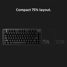 Load image into Gallery viewer, Sony INZONE KBD-H75 75% Wired Aluminum Chassis Gaming Keyboard, Hall-Effect Switch, Rapid Trigger, Adjustable Actuation Point, 8000 Hz Polling Rate, RGB Lighting, Volume Dial