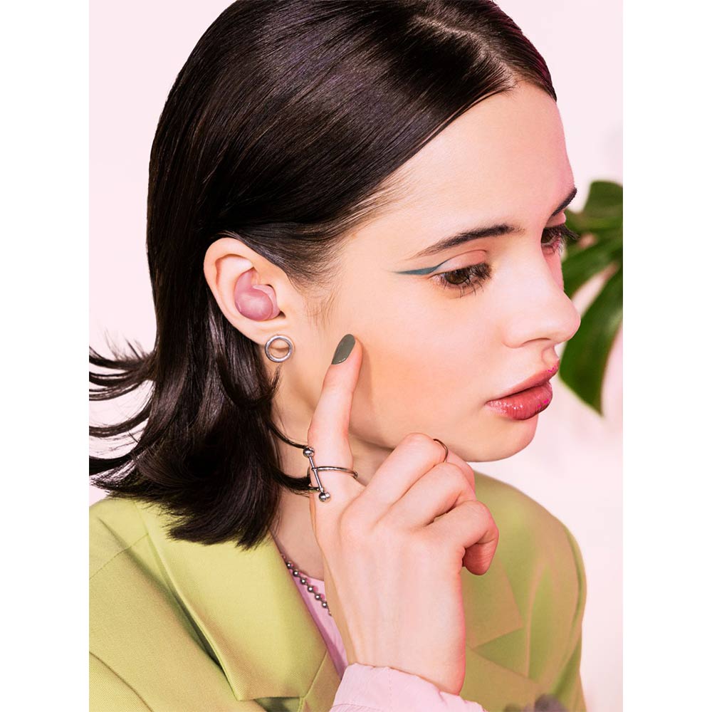 Sony New LinkBuds Fit WF-LS910N|Active Noise Cancelling Wireless Bluetooth Earbuds, Comfortable Fit with New Supporters|High Call Quality with AI- Black