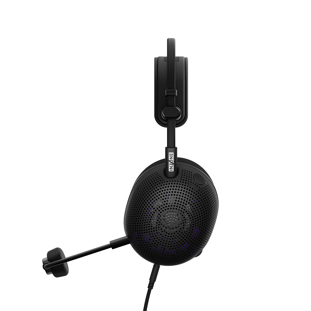 Sony INZONE H6 Air Open-Back Wired Gaming Headset for PC, PS5 & Mobile – Ultra‑Lightweight Over‑Ear Headphones, Detachable High-Fidelity Mic, 360 Spatial Sound, USB‑C Audio Box, Black