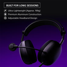 Load image into Gallery viewer, Sony INZONE H6 Air Open-Back Wired Gaming Headset for PC, PS5 &amp; Mobile – Ultra‑Lightweight Over‑Ear Headphones, Detachable High-Fidelity Mic, 360 Spatial Sound, USB‑C Audio Box, Black