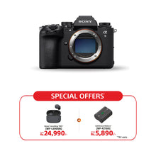 Load image into Gallery viewer, Sony Alpha 9III Full-Frame Interchangeable-Lens Mirrorless Camera (Body Only) | Global Shutter System | 24.6 MP | 120fps with AF/AE Tracking | 4K 120p without cropping - Black