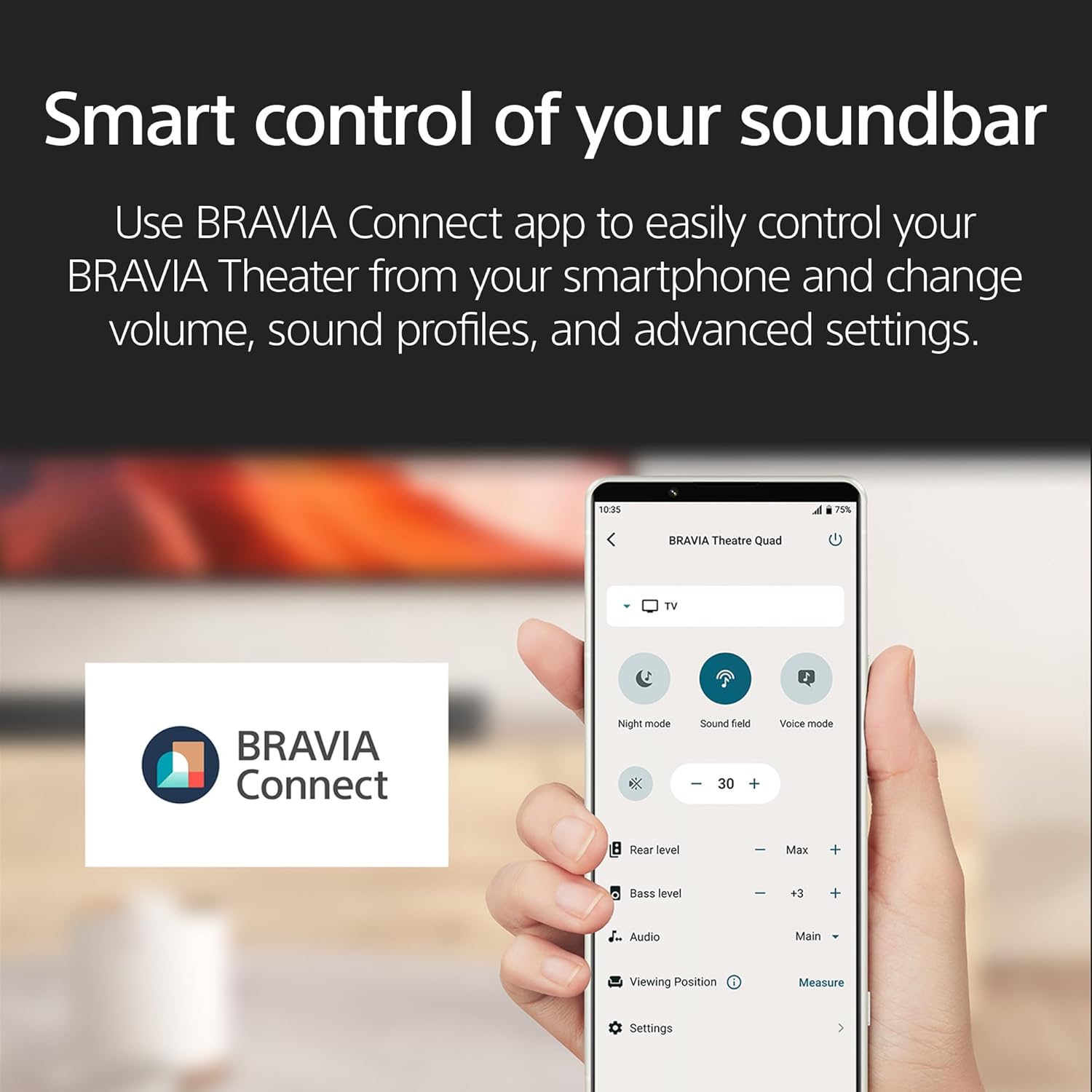 Sony Bravia Theatre Bar 7 (HT-A7100) with 360 spatial sound mapping,IMAX,Dolby Atmos/DTSx Premium Soundbar Home Theatre System with Wireless Subwoofer SA-SW3(Hi Res,Voice Zoom3,8K/4K HDR,HDMI eArc,Bluetooth),Black