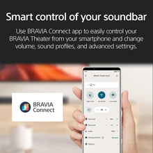 Load image into Gallery viewer, Sony Bravia Theatre Bar 7 (HT-A7100) with 360 spatial sound mapping,IMAX,Dolby Atmos/DTSx Premium Soundbar Home Theatre System with Wireless Subwoofer SA-SW3(Hi Res,Voice Zoom3,8K/4K HDR,HDMI eArc,Bluetooth),Black