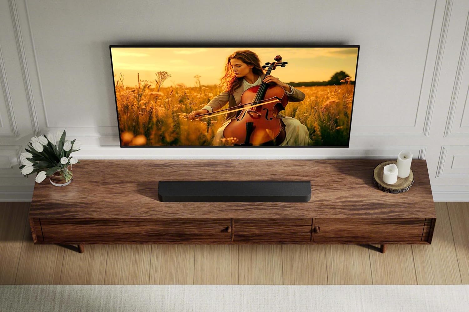 Sony Bravia Theatre Bar 7 (HT-A7100) with 360 spatial sound mapping,IMAX,Dolby Atmos/DTSx Premium Soundbar Home Theatre System with Wireless Subwoofer SA-SW5 & Rear Speaker SA-RS5 (Hi Res,Voice Zoom3,8K/4K HDR,HDMI eArc,Bluetooth),Black