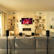 Load image into Gallery viewer, Sony BRAVIA Theater Trio(HT-A8), New Home Theater Three-Unit Audio System,360 Spatial Sound Mapping, IMAX Enahnced,Dolby Atmos,With Wireless Subwoofer SA-SW3, Bluetooth,8k/4k compatible, Hi Res Audio, 2 Upfiring Speaker