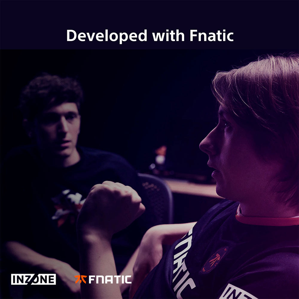 Sony INZONE Mat-D Speed-Type Large Cloth Gaming Mousepad, 480x400mm, Low Friction, Non-Slip Rubber Base, Edge Stitched, 4mm Thickness, Developed with Fnatic