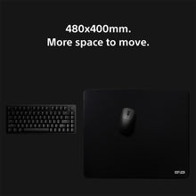 Load image into Gallery viewer, Sony INZONE Mat-F Control-Type Large Cloth Gaming Mousepad, Thick 6mm Cushion, High Friction, 480x400mm, Edge Stitched, SlimFlex Non-Slip Rubber Base, Developed with Fnatic