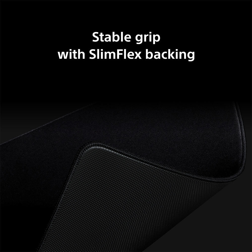 Sony INZONE Mat-F Control-Type Large Cloth Gaming Mousepad, Thick 6mm Cushion, High Friction, 480x400mm, Edge Stitched, SlimFlex Non-Slip Rubber Base, Developed with Fnatic