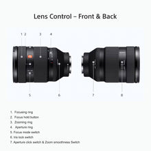 Load image into Gallery viewer, Sony E-mount FE 28-70mm F2 GM Full-Frame Lens (SEL2870GM) I Gorgeous Bokeh I Superb Resolution | Compact and lightweight | Portrait Lens - Black