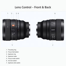 Load image into Gallery viewer, Sony E-mount FE 85 mm F1.4 GM II Full-Frame Lens (SEL85F14GM2) I Gorgeous Bokeh I Superb Resolution | Compact and lightweight | Portrait Lens - Black