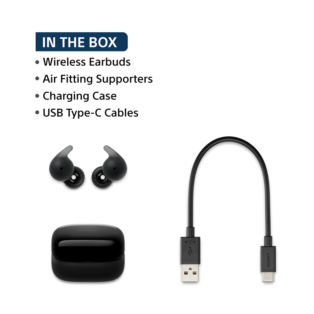 Sony LinkBuds Open WF-L910 Bluetooth Earbuds with an Open-Ring Design for Ambient Sound, Mic, TWS, Upto 22 Hrs Battery, Adaptive Sound Control