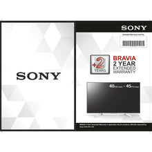 Load image into Gallery viewer, SONY BRAVIA +2 Year Extended Warranty-102cm (40) – 112cm (45)