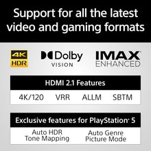Load image into Gallery viewer, Sony BRAVIA Theatre Bar 7, Single Soundbar, 9 Speaker Units, Surround Sound by Dolby Atmos, 360 Spatial Sound Mapping, Voice Zoom 3 for Sony Smart TV, Bluetooth