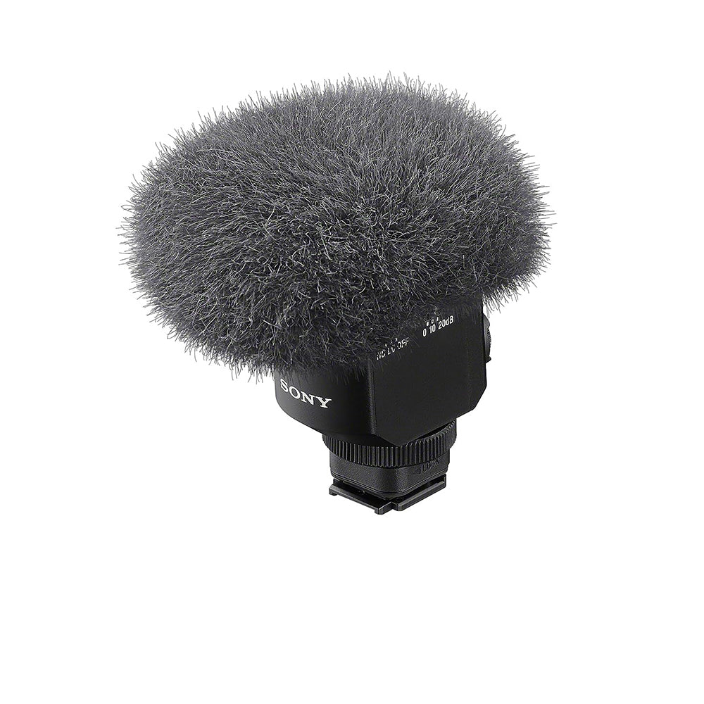 Sony ECM-M1 Digital Shotgun Camera Microphone | Eight Audio Recording Modes | Compact Microphone, Ideal for YouTubers | Vlogging & Content Creation | Interviews & Wedding Filmmakers