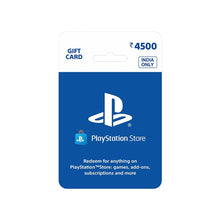 Load image into Gallery viewer, PlayStation network Wallet top up 4500 (PS4 &amp; PS5)