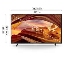 Load image into Gallery viewer, Sony KD-43X75L Bravia 108 cm (43) 4K Ultra HD Smart LED Google TV (Black)