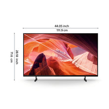 Load image into Gallery viewer, Sony KD-50X80L Bravia 126 cm (50) 4K Ultra HD Smart LED Google TV (Black)
