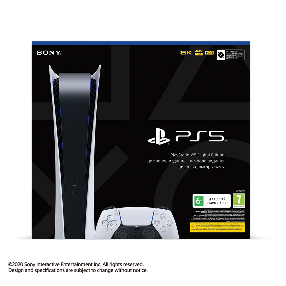 PlayStation®5 Digital Edition - (CFI-1208B01R)