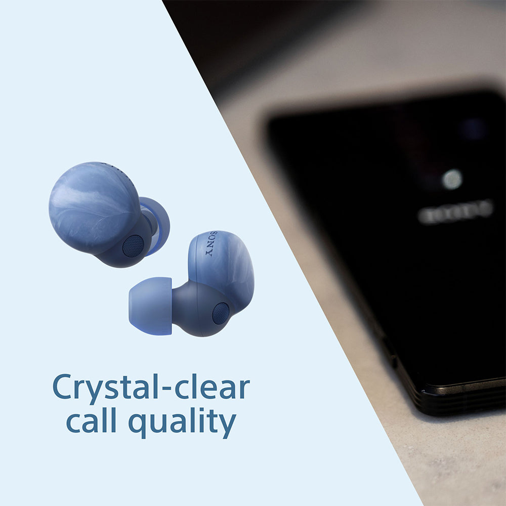Sony LinkBuds S WF-LS900N Truly Wireless Noise Cancelling Earbuds - Ultra-light for All-day Comfort with Crystal clear call quality - Up to 20 hours battery life with charging case