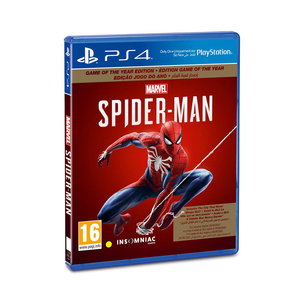 PS4 Spiderman Game of the Year