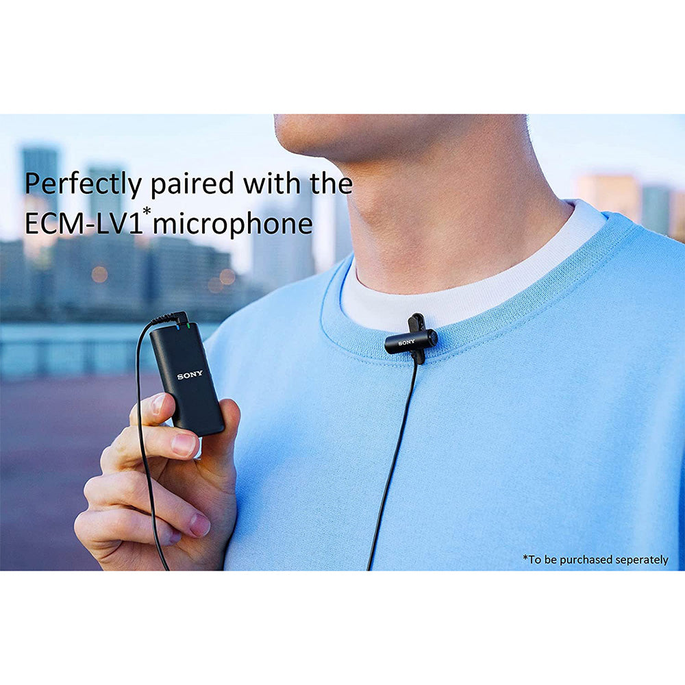 ECM-W2BT Wireless Microphone with Clear Audio Pickup