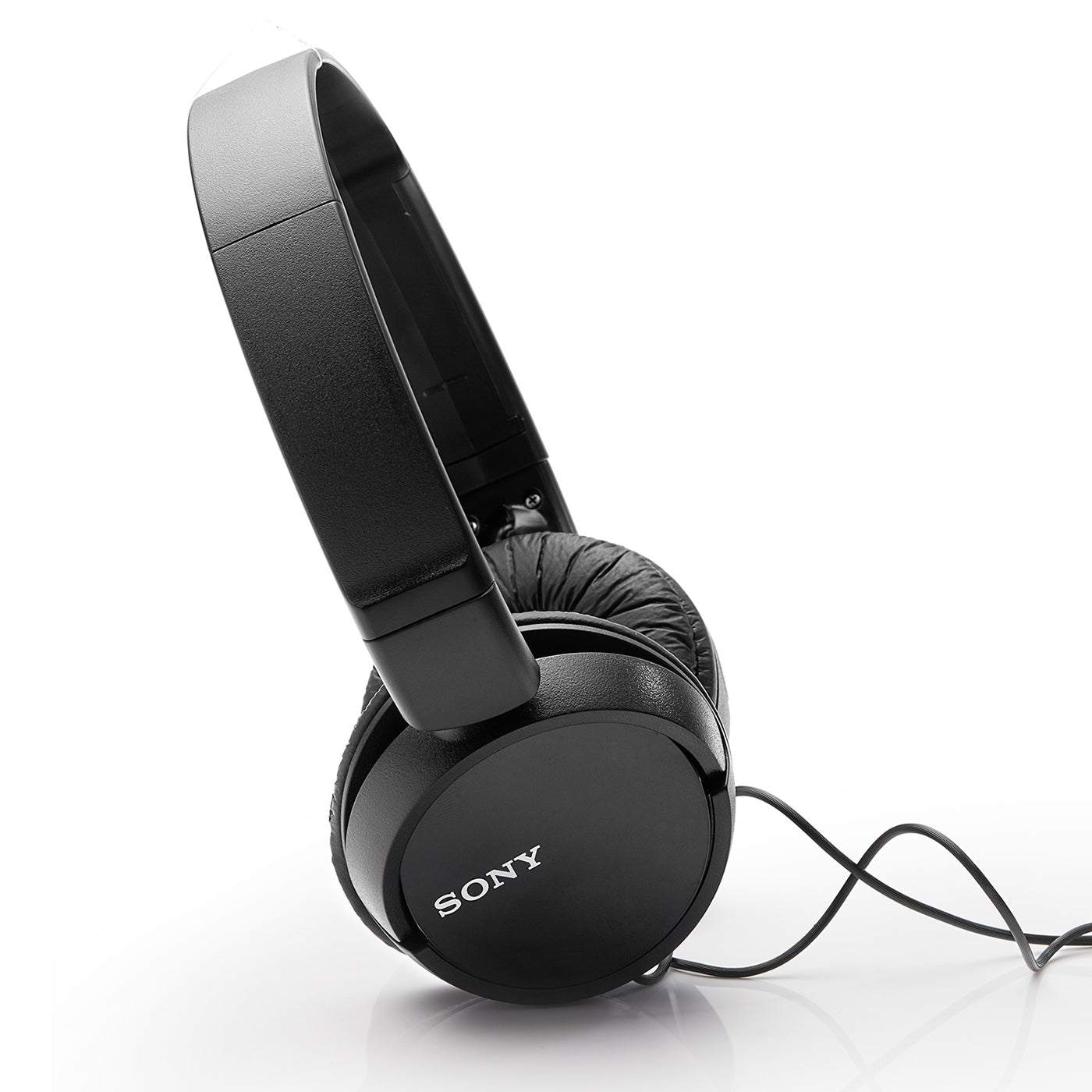 Sony MDR-ZX110 On-Ear Stereo Headphones with Tangle Free Cable (Black)