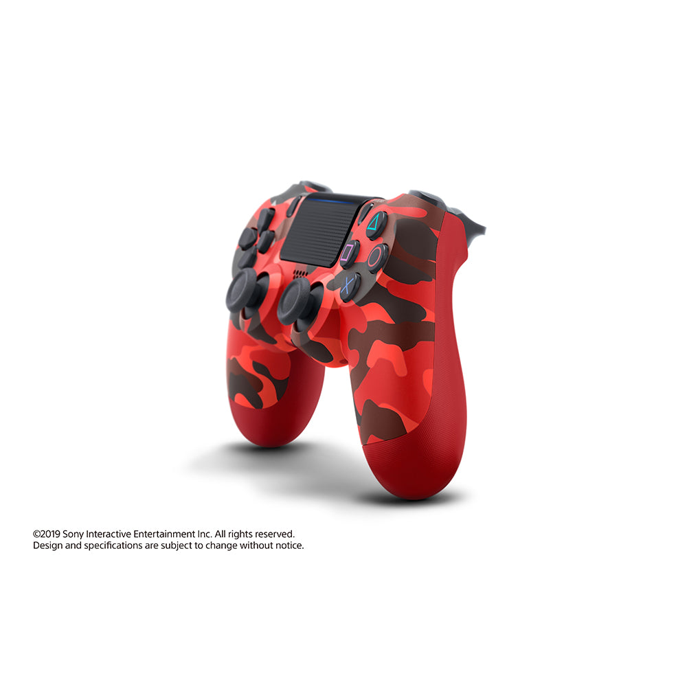 Ps4 Dualshock Red Camouflage