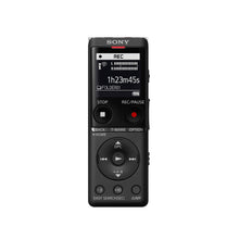 Load image into Gallery viewer, Sony ICD-UX570F Light Weight Voice Recorder, with 20hours Battery Life, 4GB Built-in Memory -Black