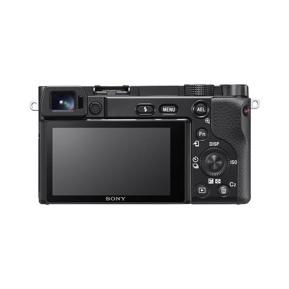 Sony Alpha 6100 APS-C Camera with fast AF (ILCE-6100L) | 24.2 MP Mirrorless Camera, 11 FPS, 4K/30p, with a 16-50mm Power Zoom lens