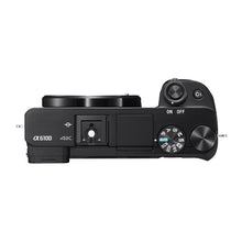 Load image into Gallery viewer, Sony Alpha 6100 APS-C Camera with fast AF (ILCE-6100L) | 24.2 MP Mirrorless Camera, 11 FPS, 4K/30p, with a 16-50mm Power Zoom lens