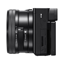 Load image into Gallery viewer, Sony Alpha 6100 APS-C Camera with fast AF (ILCE-6100L) | 24.2 MP Mirrorless Camera, 11 FPS, 4K/30p, with a 16-50mm Power Zoom lens