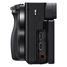 Load image into Gallery viewer, Sony Alpha 6100 APS-C Camera with fast AF (ILCE-6100Y) | 24.2 MP Mirrorless Camera, 11 FPS, 4K/30p, with a 16-50mm and 55-210mm  Zoom lenses