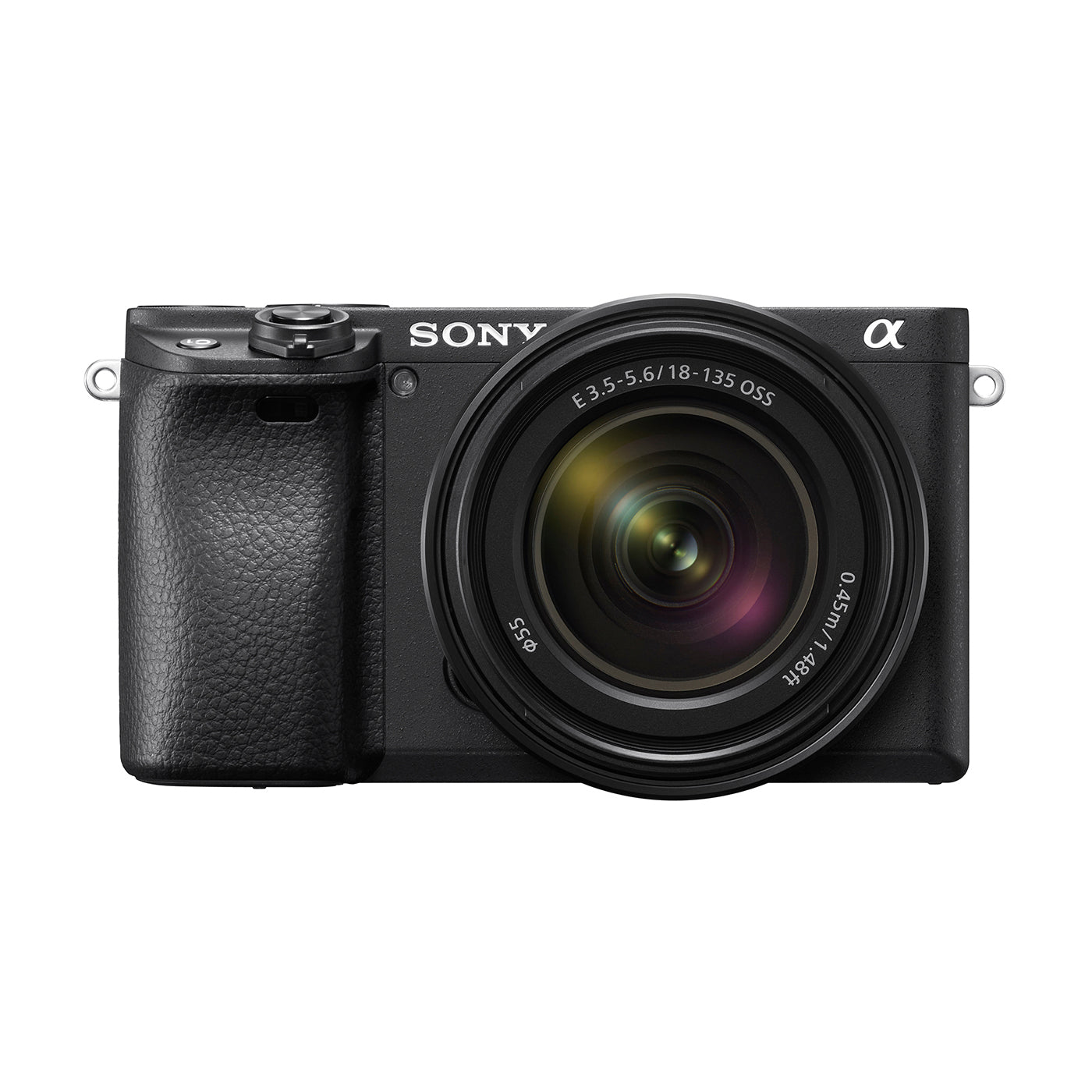 Sony Alpha 6400 E-mount Camera with APS-C Sensor (ILCE-6400M) | 24.2 MP Mirrorless Camera, 11 FPS, 4K/30p with a 18-135mm Power Zoom lens.