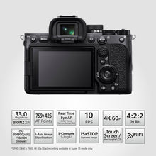 Load image into Gallery viewer, Sony Alpha 7IV Full-Frame Hybrid Camera (ILCE-7M4) | 33 MP  Mirrorless Camera, 10 FPS, 4K/60p