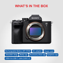 Load image into Gallery viewer, Sony Alpha 7IV Full-Frame Hybrid Camera (ILCE-7M4) | 33 MP  Mirrorless Camera, 10 FPS, 4K/60p