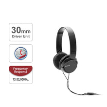 Load image into Gallery viewer, Sony MDR-ZX110AP On-Ear Stereo Headphones with Mic and Tangle Free Cable